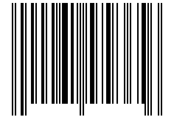 Number 61579365 Barcode