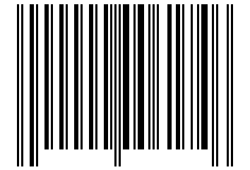 Number 6174 Barcode