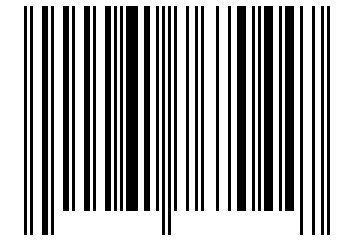 Number 61767044 Barcode