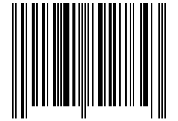 Number 61892764 Barcode
