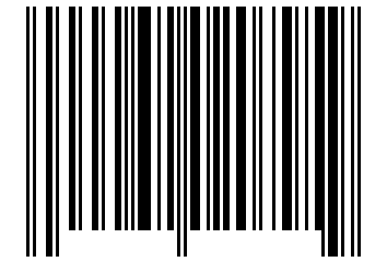 Number 62020795 Barcode