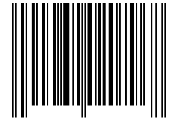 Number 62020796 Barcode