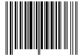 Number 62099136 Barcode