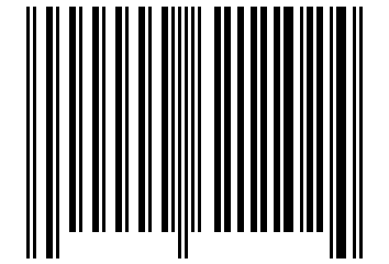 Number 621102 Barcode