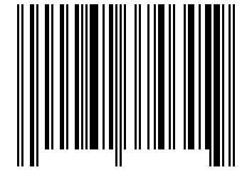 Number 62374645 Barcode