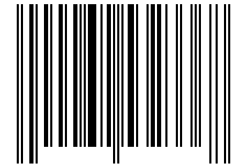 Number 62532336 Barcode