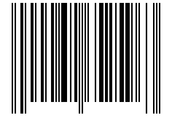 Number 62652596 Barcode