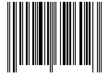 Number 62652602 Barcode