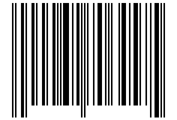 Number 62706457 Barcode