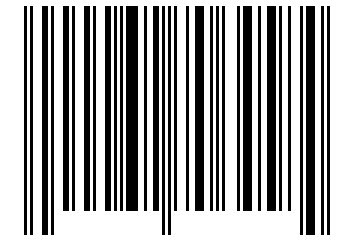Number 62706458 Barcode