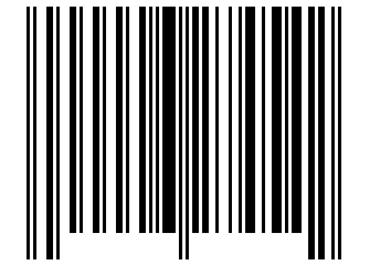Number 6274542 Barcode