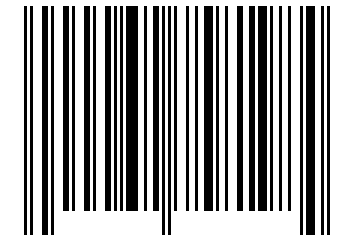 Number 62758198 Barcode
