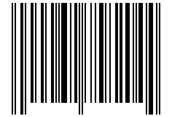 Number 62758204 Barcode