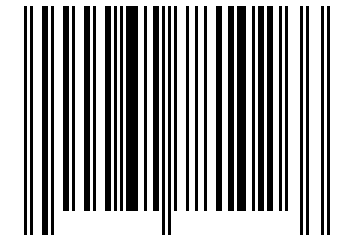 Number 62781026 Barcode