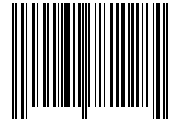 Number 62781028 Barcode