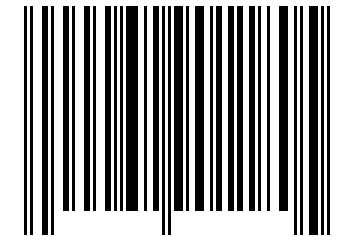 Number 62901180 Barcode