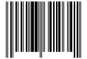Number 63641034 Barcode