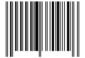 Number 6370989 Barcode