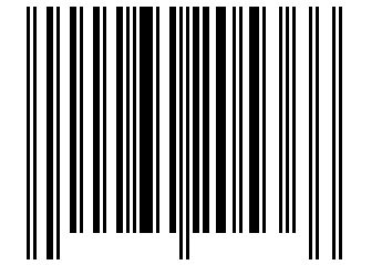 Number 64205366 Barcode