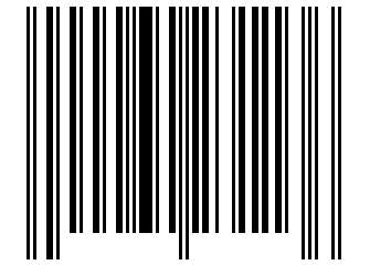 Number 64231136 Barcode