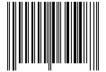 Number 64548 Barcode