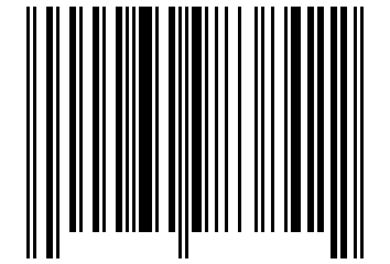 Number 64983842 Barcode