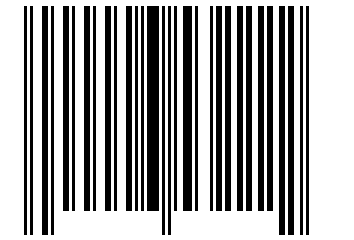 Number 6532222 Barcode