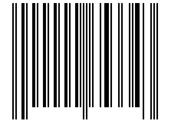 Number 653343 Barcode