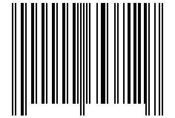 Number 653711 Barcode
