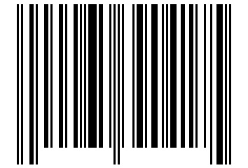 Number 65390417 Barcode
