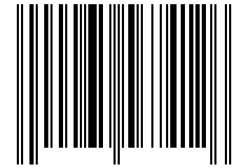 Number 65567412 Barcode