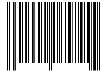 Number 65745 Barcode