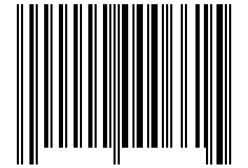 Number 661 Barcode