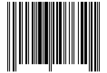 Number 66107650 Barcode
