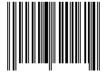 Number 6620161 Barcode