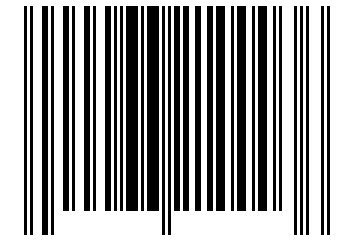 Number 66210003 Barcode