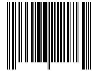 Number 66221760 Barcode