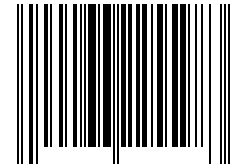 Number 66225598 Barcode