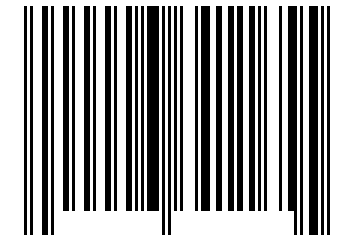 Number 6641165 Barcode