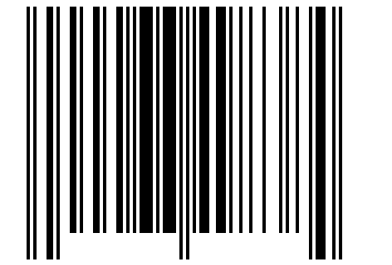Number 66498384 Barcode