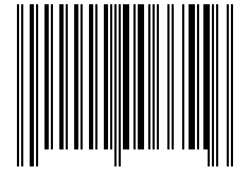 Number 6655 Barcode