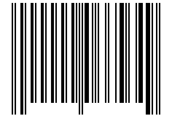 Number 66564 Barcode