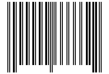 Number 666662 Barcode