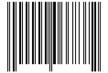 Number 66837 Barcode
