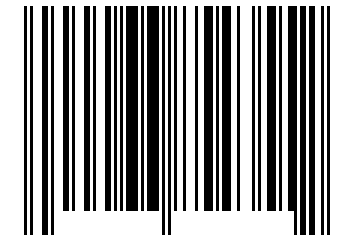 Number 66854355 Barcode