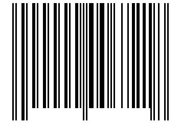Number 6721 Barcode