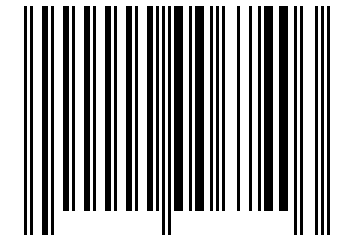 Number 6740 Barcode