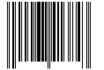 Number 67413843 Barcode