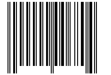 Number 6804 Barcode