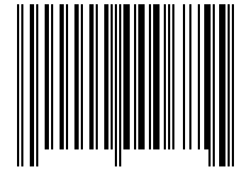 Number 685 Barcode